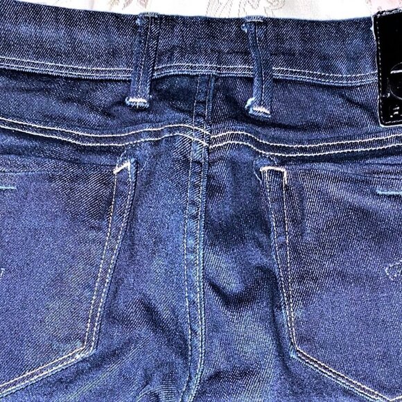 New Without Tags Women's G-Star Denim Jeans Dark Blue Size 27" - Picture 6 of 14